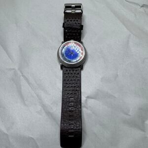 Vintage Diesel DZ-4018 Bullhead Quartz Men's Watch 10 bar